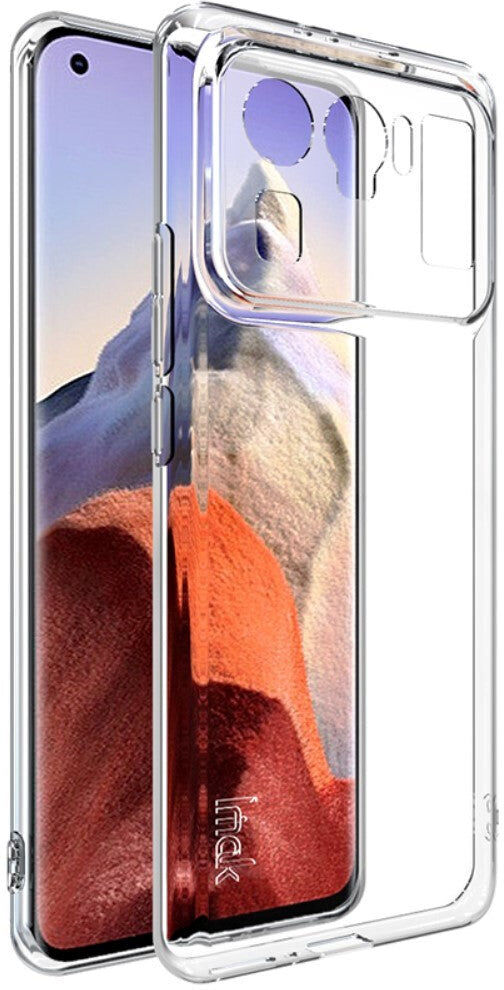 Xiaomi Mi 11 Ultra 5G IMAK UX-5 Series Fleksibelt Plastik Bagside Cover - Gennemsigtig