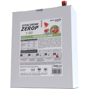 Best-Body-Nutrition Sirup Vital Drink Wassermelone, zuckerfrei, Getränkesirup für ca. 400 Liter Fertiggetränk, 5 Liter