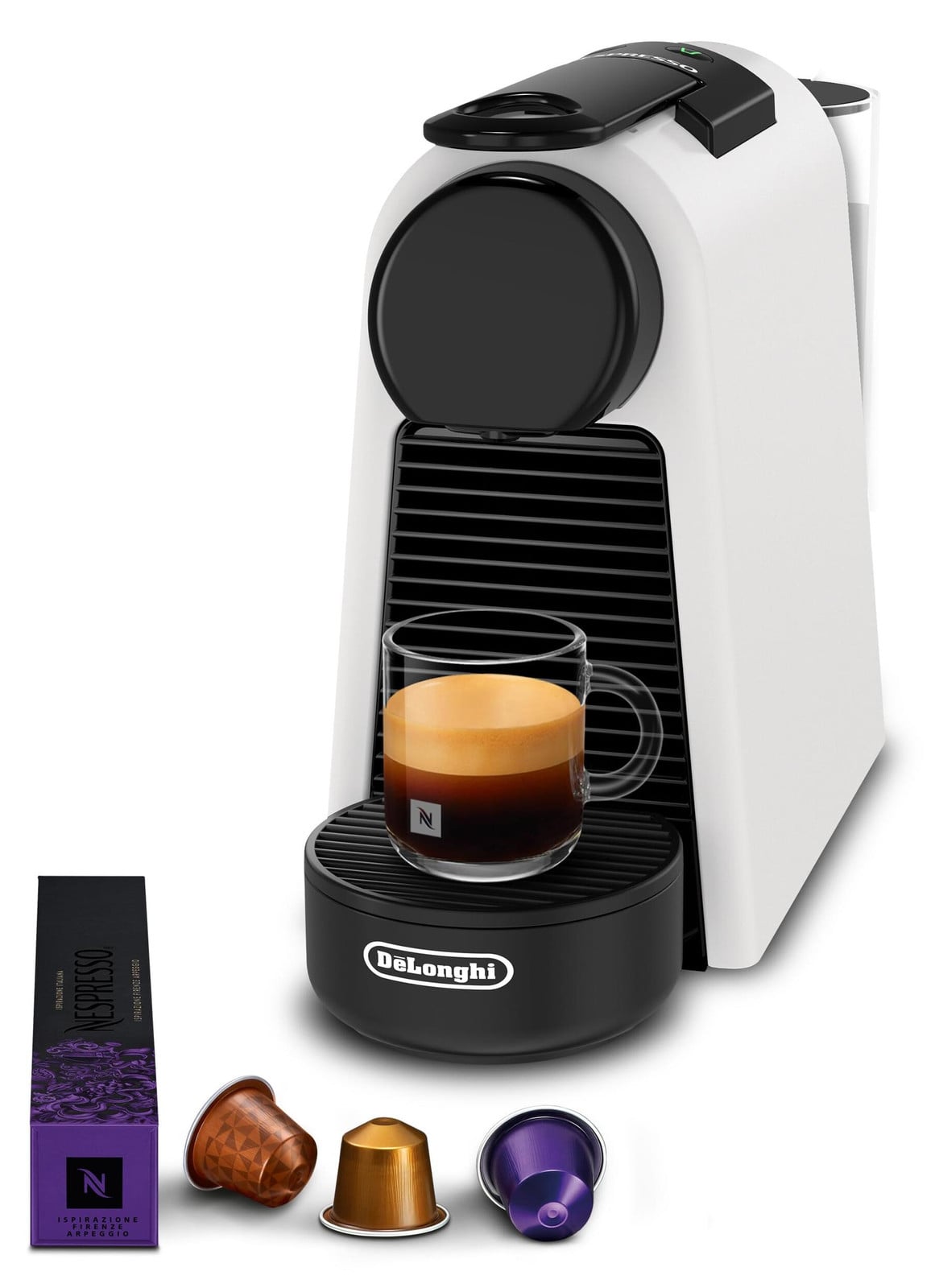 DeLonghi Nespresso Essenza Mini Koffiezetapparaat Wit EN85 WMT