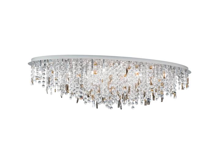 Briamond Deckenlampe Crystalriver Chrom/klar Stahl/Kristall B 120 cm