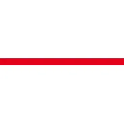 Rako Concept Bordüre rot 1,5x25 cm glänzend VLAG8002.1