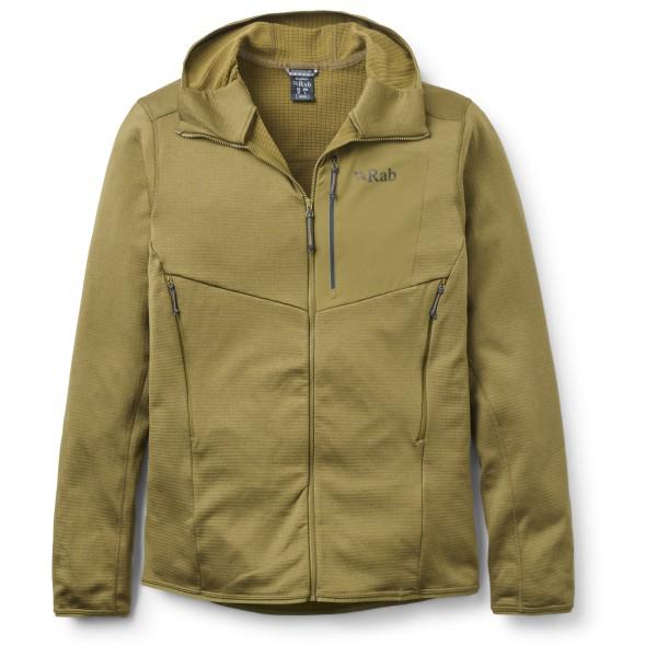 Rab - Ascendor Hoody - Fleecejacke Gr L oliv