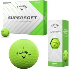 Callaway Supersoft Golfball 12er matt grün