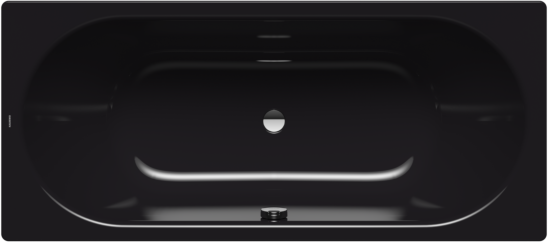 Kaldewei Classic duo Badewanne 291500010701 190x90cm, schwarz