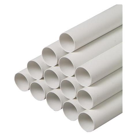 Nilfisk Schlauch für Zentralstaubsauger, ø51 mm, Kunststoff weiss, Länge 2 m. (42000192)