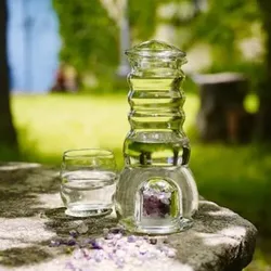 Wasserkrug Cadus mit Edelsteinfach | 1,5l