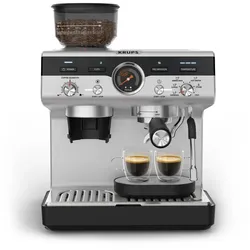 Krups XP801T Precision Espressomaschine, schwarz/silber