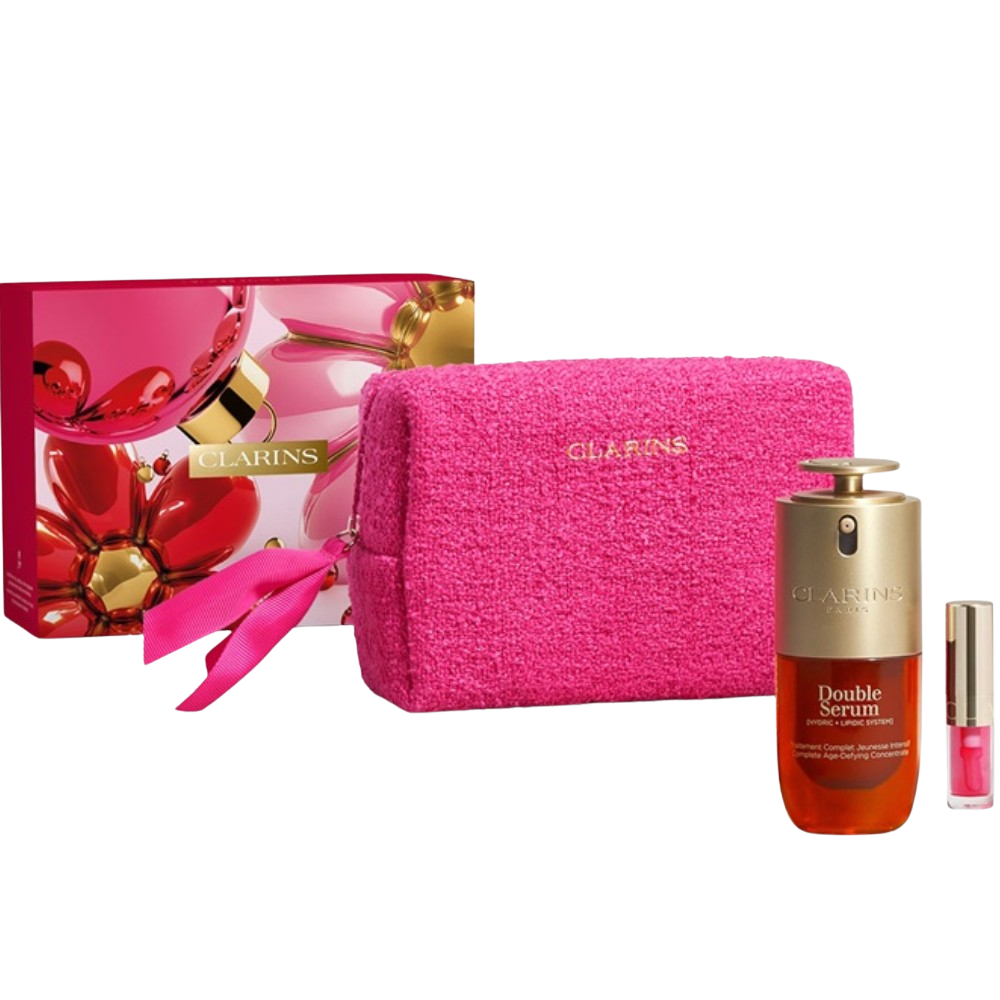 Clarins Double Serum Complete Age-Defying ConcentrateDouble Serum Concentrate 30mL + Lip Comfort Oil 04 1,4mL