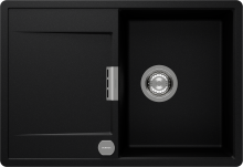 Schock Mono D-100S-FB Puro (MOND100SFBPUR) Unterschrank 45cm flächenbündige Spüle CRISTADUR®