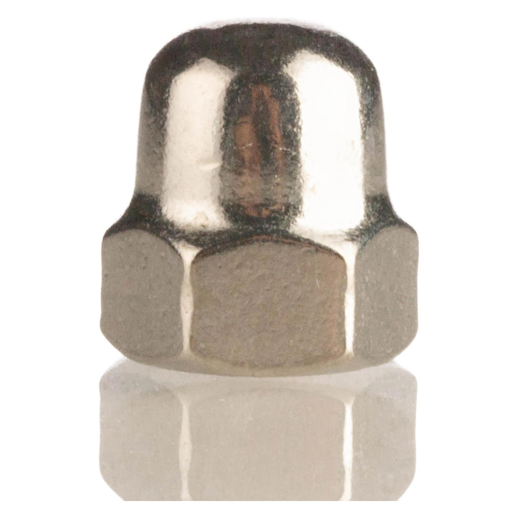 RS PRO Hutmuttern Edelstahl A2 M6 (M6) (2484416)