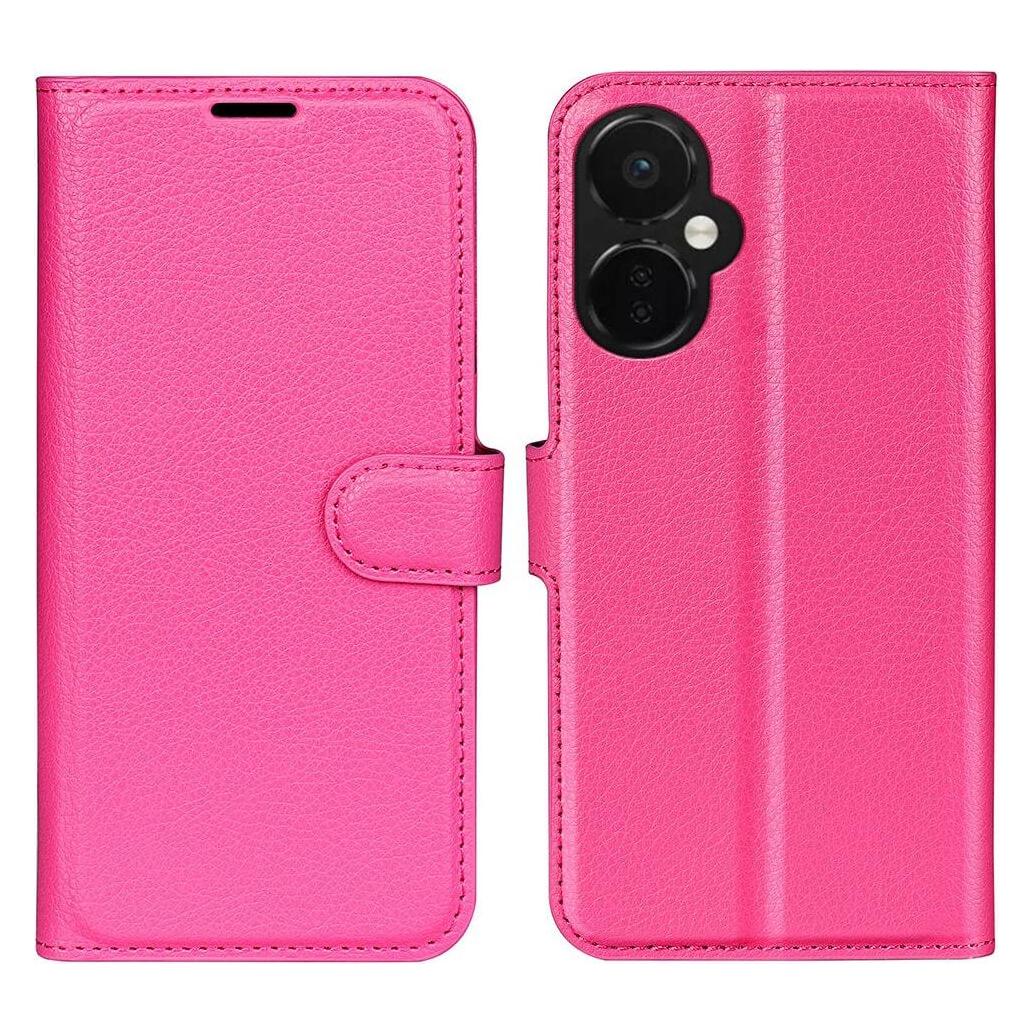 Cover-Discount OnePlus Nord CE 3 Lite - Leder Etui Hülle pink (OnePlus Nord CE 3 Lite) (660130548F)