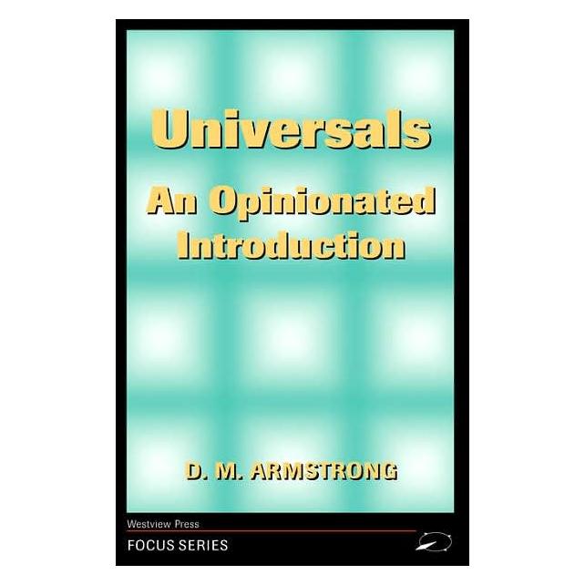 Taylor & Francis Universals (Englisch) (9780813307725)