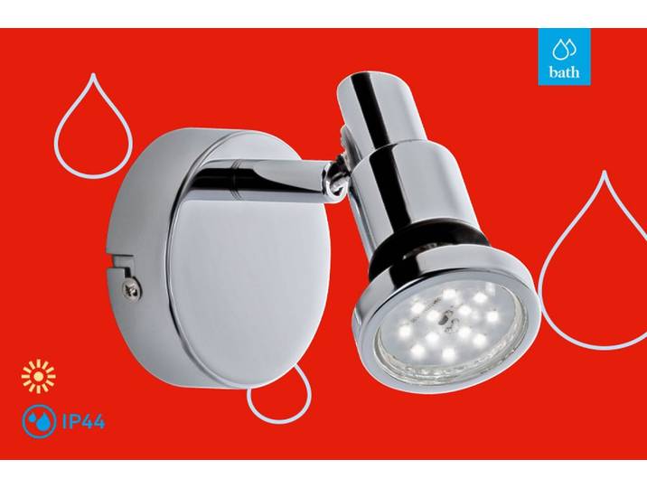 BRILONER LEUCHTEN LED Deckenspot FLAMO , silber (weiß, neutral), Leuchten, LED Deckenspot