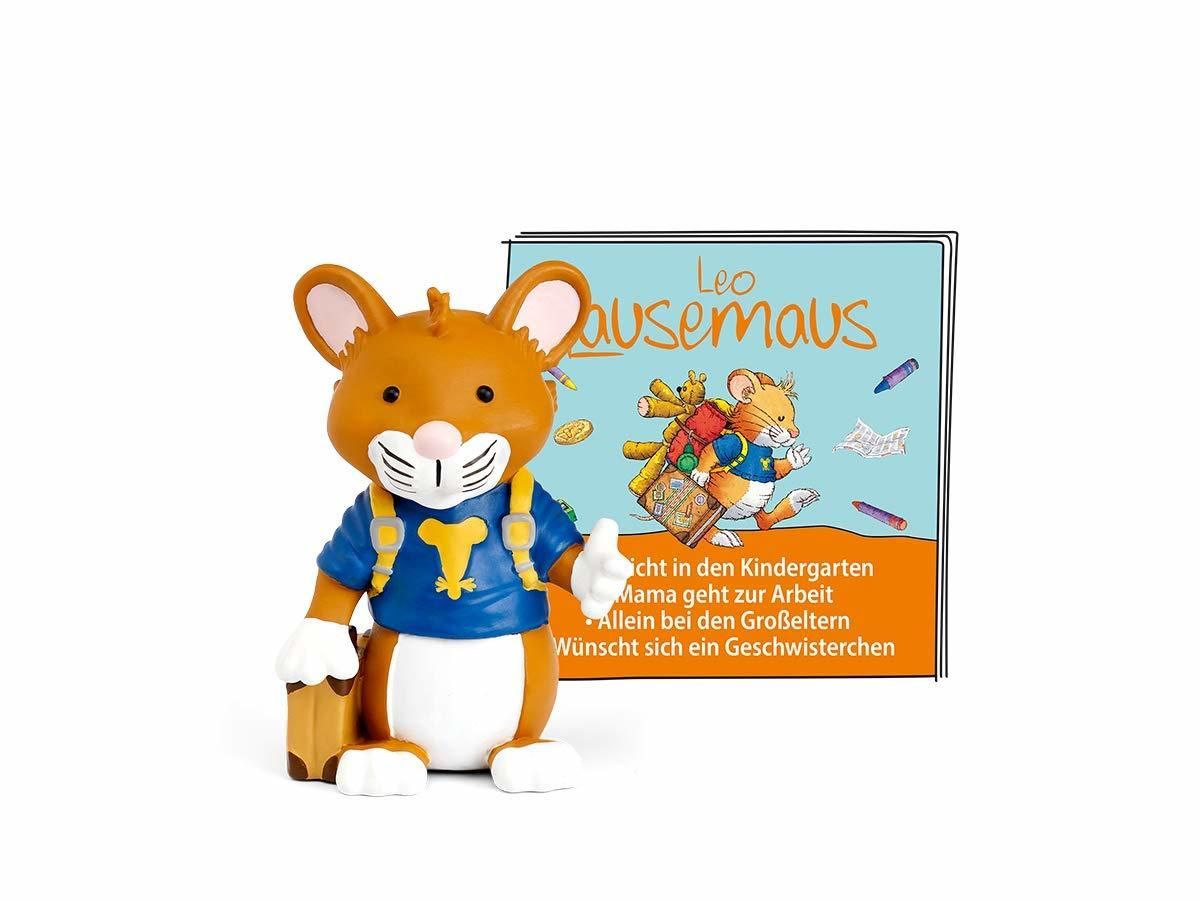 tonies 01-0157 Leo Lausemaus - Will nicht in den Kindergarten + Mama geht zur Arbeit + Allein bei den Großeltern + Wünscht sicht ein Geschwisterchen (Mehrfarbig)