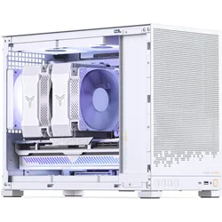 Jonsbo D32 STD Mesh PC-Gehäuse, Mini-Gehäuse, mATX - weiss (mATX, Mini-ITX), PC Gehäuse, Weiss