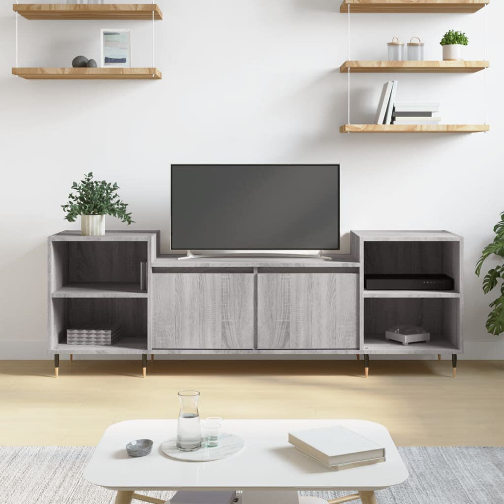 Fairmont Park Stratmoor TV Cabinet Engineered Wood to 70" Gray sonoma 70"