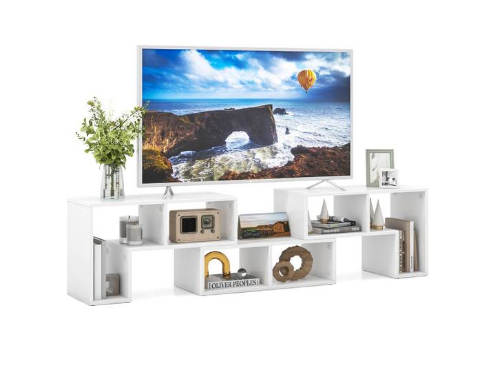 FERNSEHSCHRANK Holz Weiß