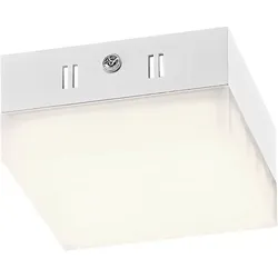 Deckenlampe Küchenleuchte weiß LED Deckenleuchte Flurlampe Wohnzimmerlampe, 6W 400lm warmweiß, LxBxH 9 x 9 x 4,5 cm