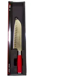 F. Dick Santoku Kochmesser Red Spirit, Stahl, 18 cm, rot