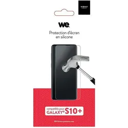 We-Vibe Protection d'écran Galaxy S10+ Conception en silicone 3H Anti-rayures - Anti-ref (Samsung Galaxy S10+), Smartphone Schutzfolie, Transparent