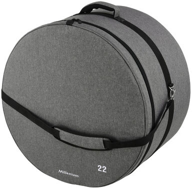 "Millenium 22""x14"" Elite Bass Drum Bag gris"
