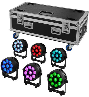 LCPRO Show.LED C6 MK2 Tourpack 6 RGBWAUV