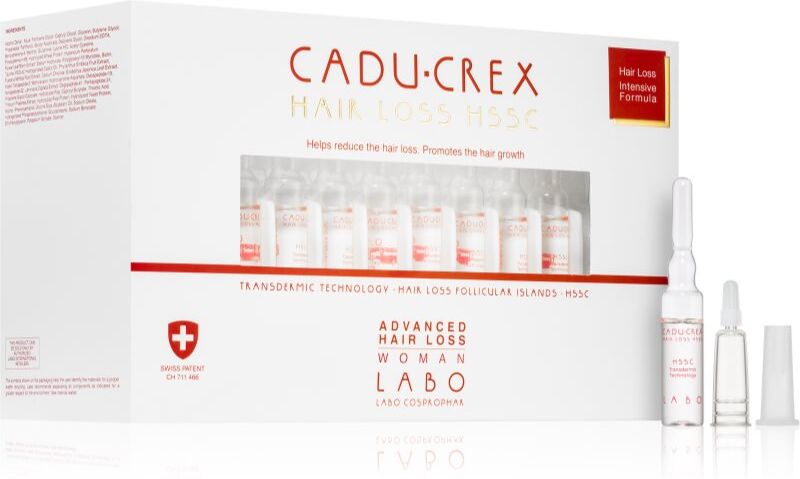 CADU-CREX Hair Loss HSSC Advanced Hair Loss Haarkur für Damen gegen fortgeschrittenen Haarausfall 40x3.5 ml