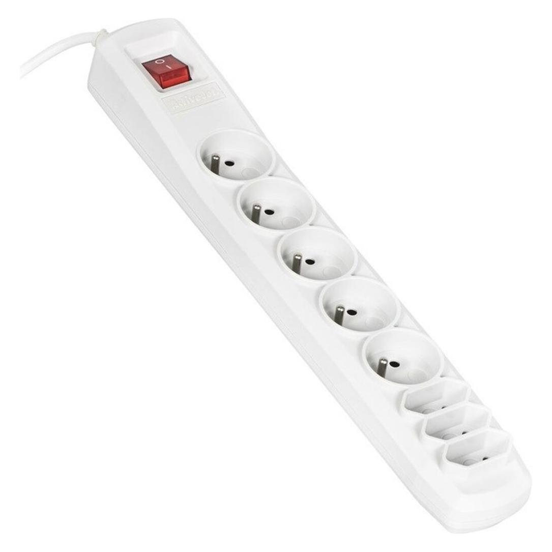 Activejet APN-8G/5M-GR Steckdosenleiste Su-Kabel (8x, CEE 7/16, CEE 7/5, 5 m) (APN-8g/5m-GR)