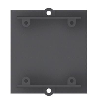 BACHMANN Custom Modul Blindabdeckung mit Anschraubdome, schwarz