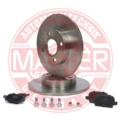 Master-sport Germany Bremsensatz, Scheibenbremse [Hersteller-Nr. 201002680] für Vauxhall, Opel