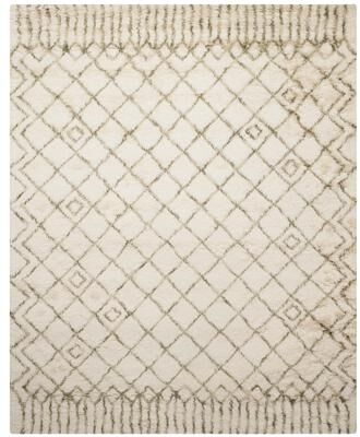 SAFAVIEH Handmade Casablanca Shag Santina Tribal Wool Rug