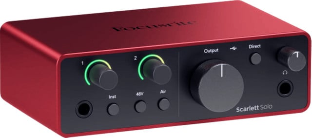 Focusrite Scarlett 4i4 Solo Audio Interface
