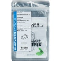 ESSENTIAL Mini USB-B Port Lock (UL04), Einsteckschloss Farbcode Grün, 10 Stück