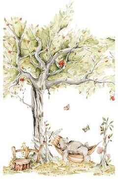 Veer Decor Lazy Bears Retreat Wall Mural