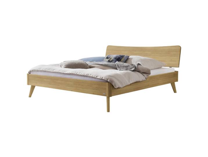 Hasena Bett Castello Eiche hell Massivholz 180 x 200 cm - Bett