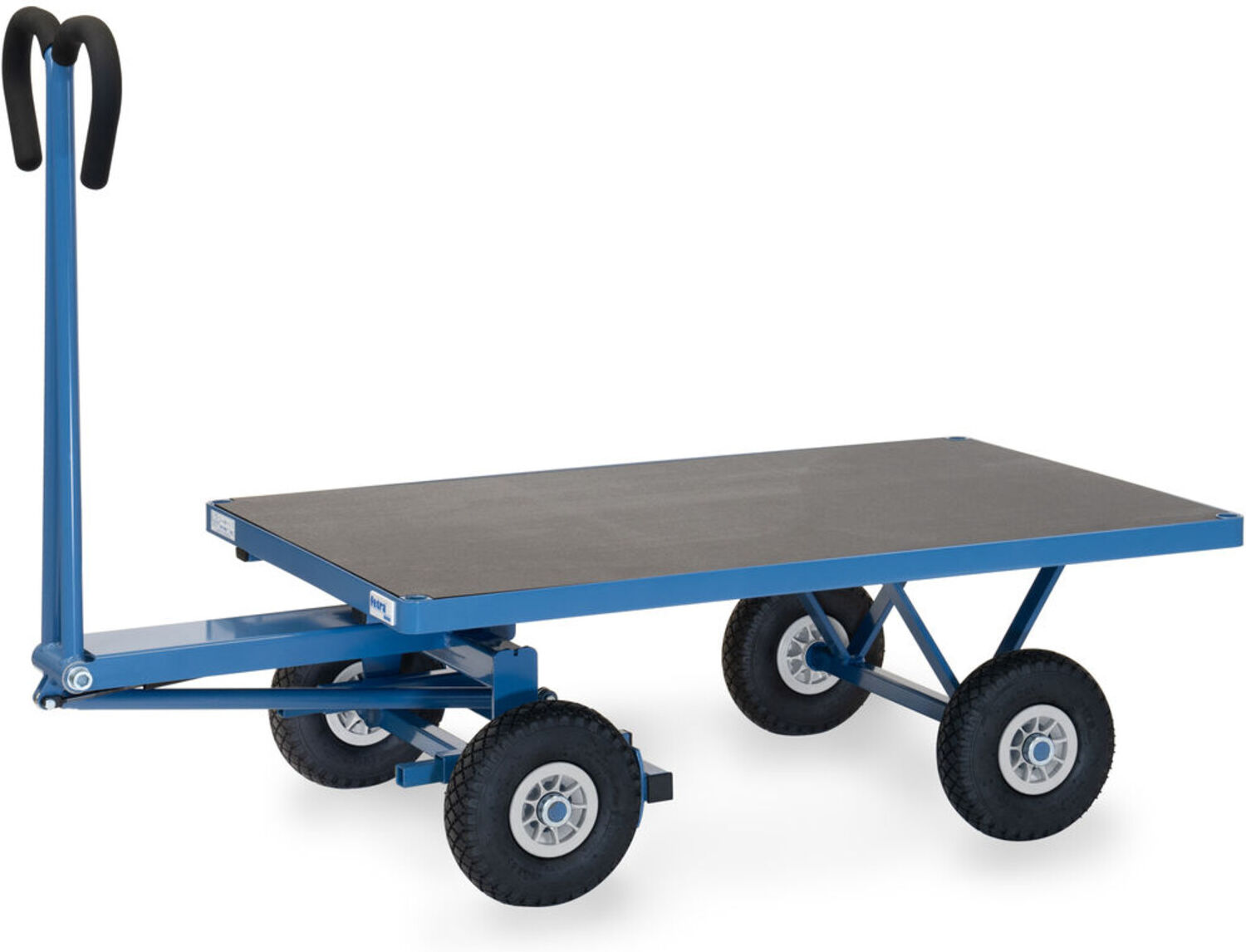 fetra Handpritschenwagen 6403P blau pulverbeschichtet)