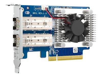 QNAP QXG-10G2SF-NXE - Erweiterungsmodul - PCIe 3.0 x8 Low-Profile (QXG-10G2SF-NXE)