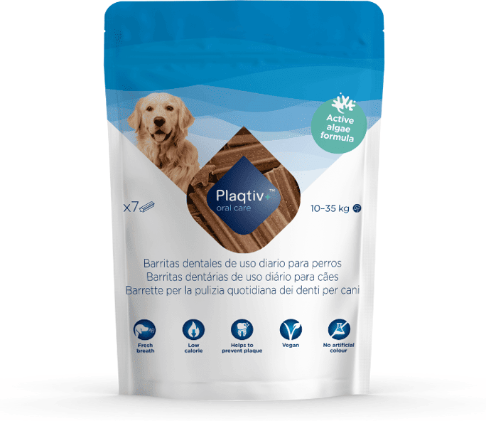 Ecuphar Plaqtiv+ Barritas Dentales 10-35 kg 7 uds