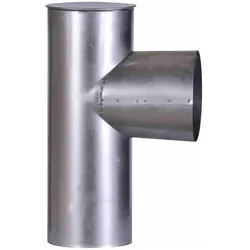 FireFix, Zubehör Kerzen + Kamin, A120/KK FAL Kapselknie, 300 mm, ø 120 mm-Ofenrohre aus Stahlblech, 0,6 mm stark, konisch ein