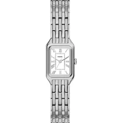 Fossil Quarz / 3 Zeiger Raquel ES5469 - weiß,silberfarben - LESS THAN 22mm