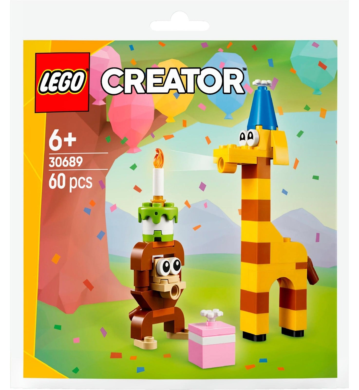 Lego 30689 Verjaardagsfeest dieren creatief set