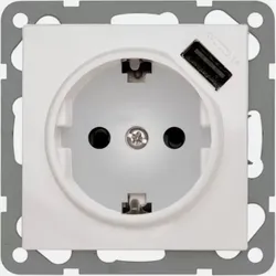 Peha Universelle USB-Steckdose D 6511.03 SI USB