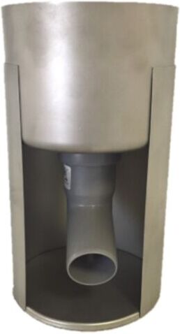 Bertrams Ewr Rohrfuß 21RFE-M150 Ø 150 x 0,6 mm, Ablauf mittig