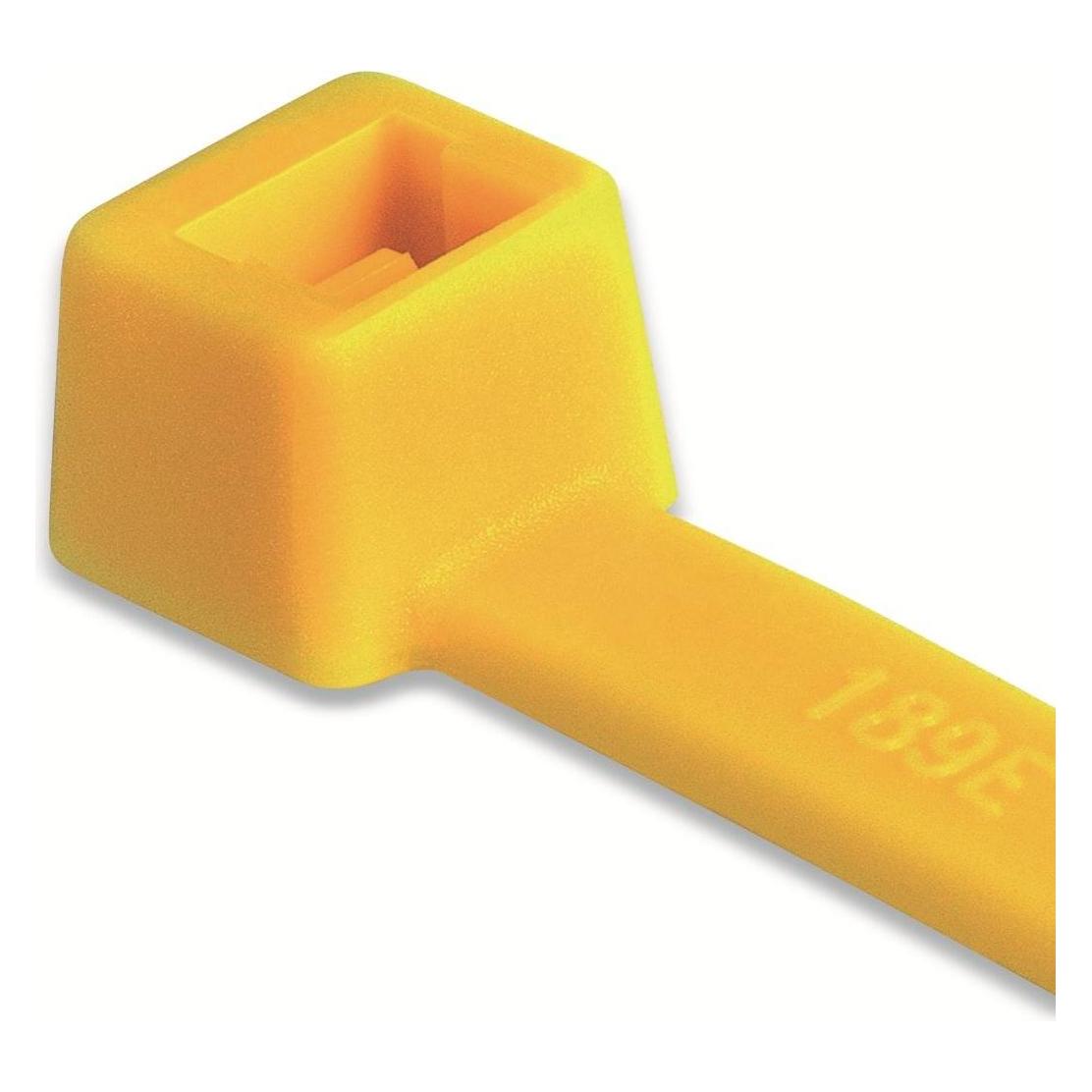 HellermannTyton Verschlussband T80L gelb (390 mm, 100 Stk.) (116-05414)