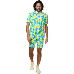 OppoSuits Sommer Shineapple Kostüm Anzug - Ananas Outfit (46)