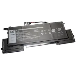 BTI 0C76H7-BTI (6 Zellen, 6500 mAh), Notebook Akku, Schwarz