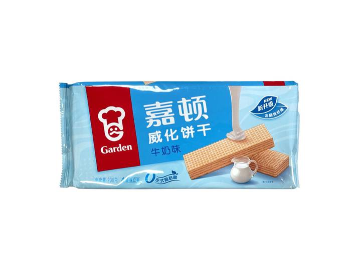 Garden biscuits gaufrettes (saveur lait) 200 g