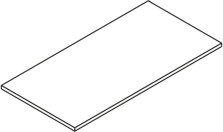 Säbu Fachebene B 1290 x T 830 mm für MB 2, MB 4 und MB 8 22 mm Holzwerkstoffplatte (2620)