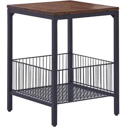 Beliani, Couchtisch + Beistelltisch, Kenner (40 x 40 x 55 cm)