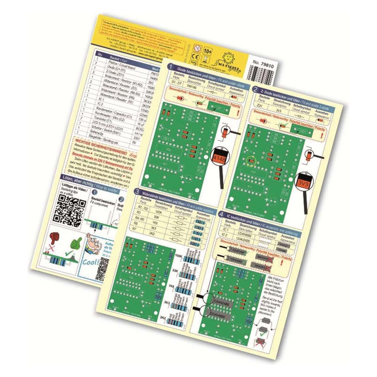 Sol Expert Lötbausatz Elektronischer Würfel (79810)
